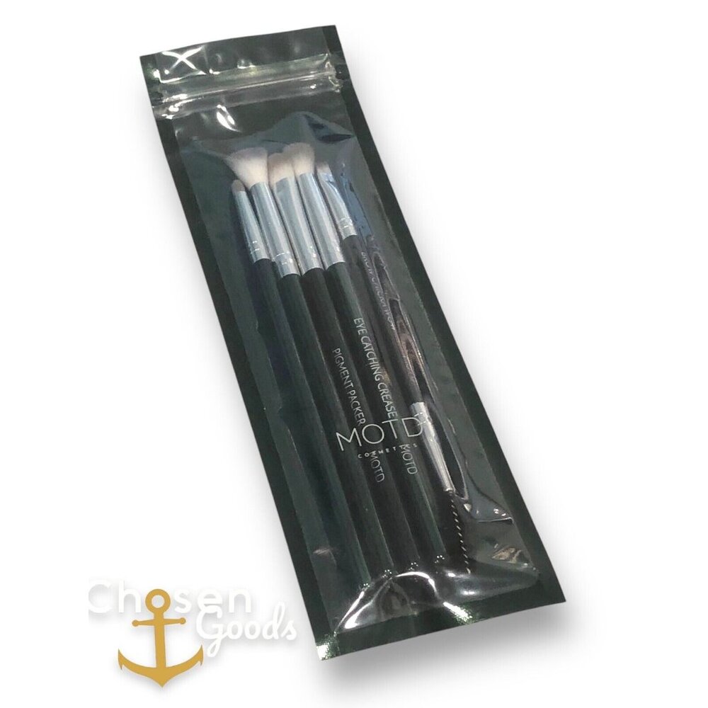 MOTD Cosmetics Starter Eye Makeup 5 Piece Brush Set Sealed